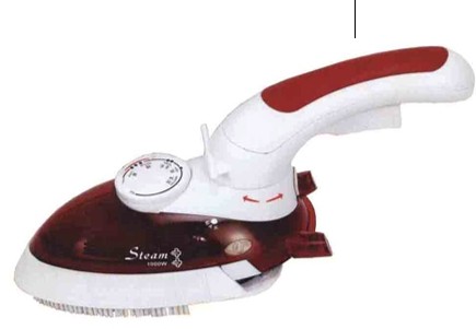 Travelling Foldable Steam Iron with Brush