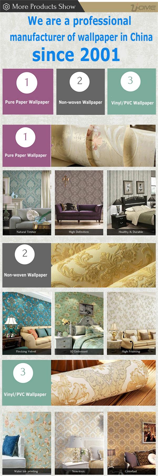 Beautiful Damask Designer Natural Wallpapers for Home Decor