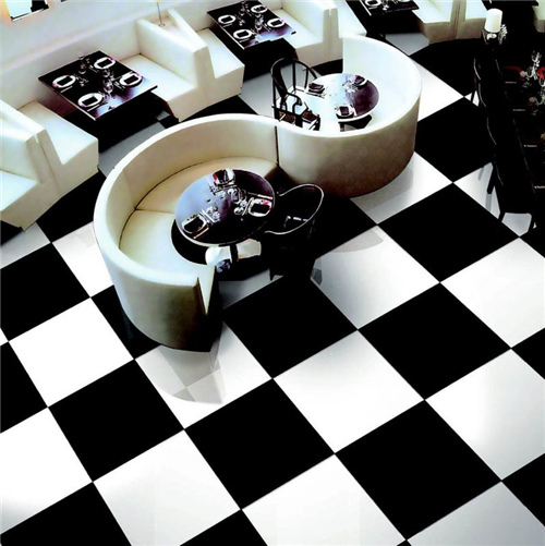 Super Black and Supre White Pure Color Tile