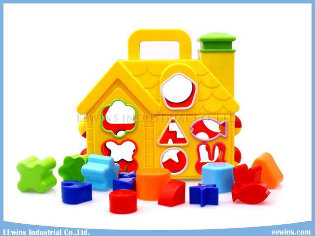 Puzzle Blocks Toys House Educational Toys