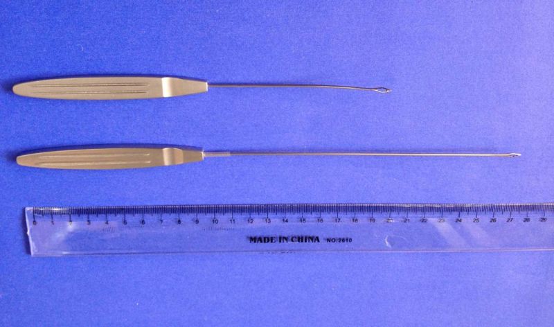 One Pair Wrinkle Remove Guiding Needle