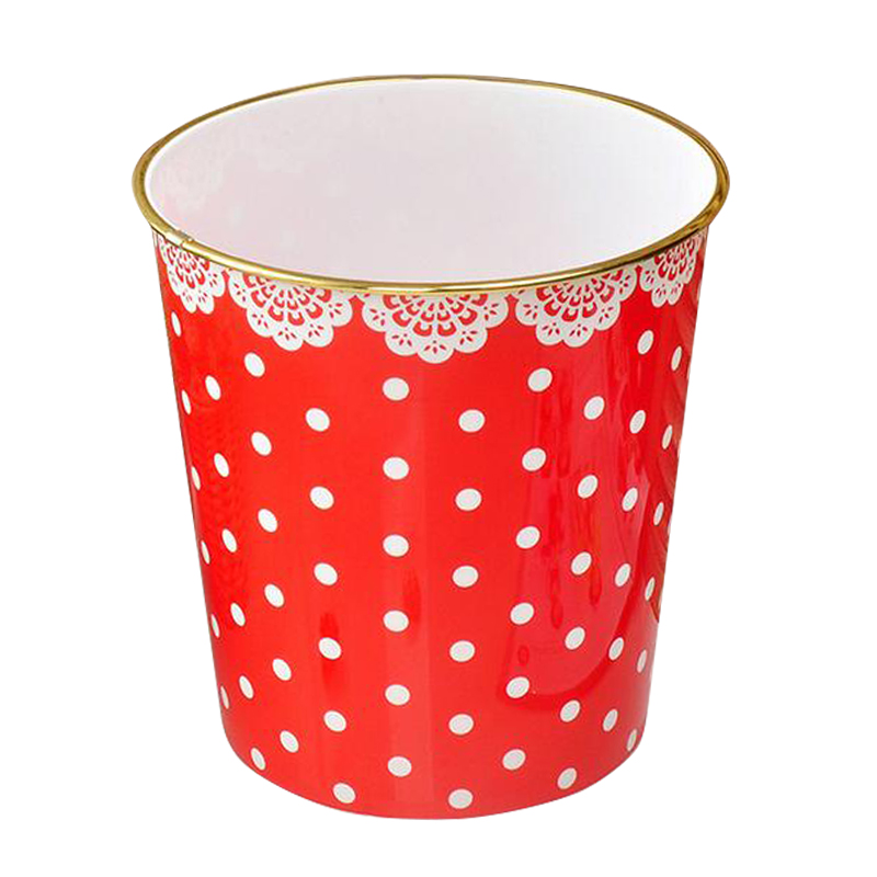 Fashion Design Plastic Open Top Dust Bin