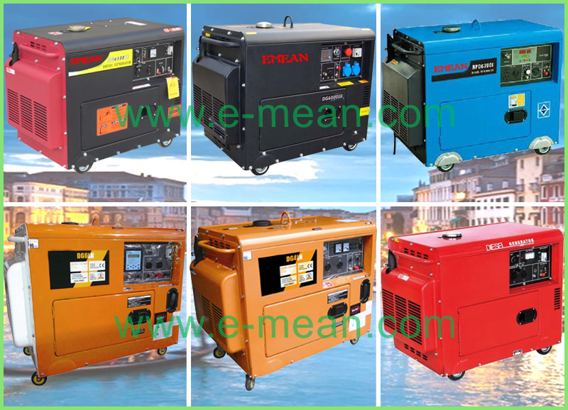 2.5kw, 4kw Silent Engine Diesel Generator Set