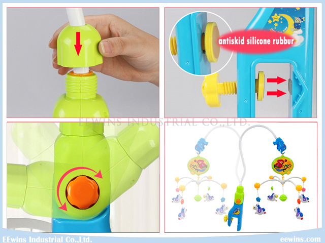 Musical Toys Electric Baby Mobiles Cot Toys for Baby