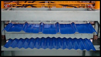 Double Roofing Metal Sheet Roll Forming Machine, Machineries of China Supplier