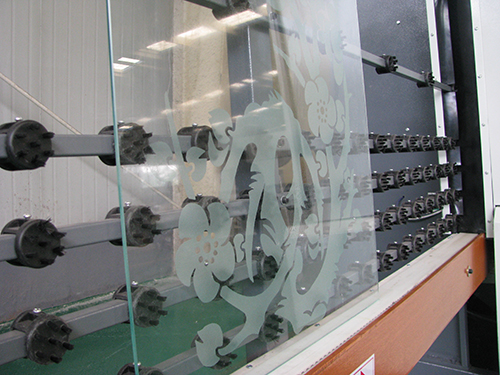 Manufacturer Supply Glass Sandblasting Equipment