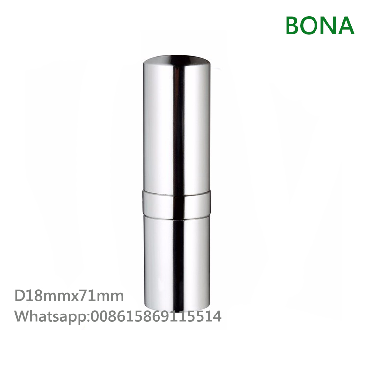 Luxury Aluminum Silver Lipstick Case for Makeup