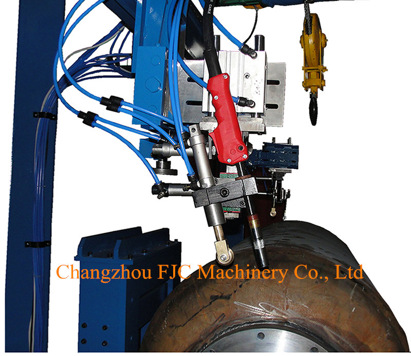 Circumferential Seam Welding Equipment with Double Torches