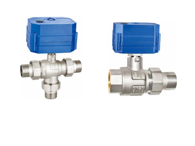 F X M Cw617n Electric Brass Ball Valve (a. 0196)