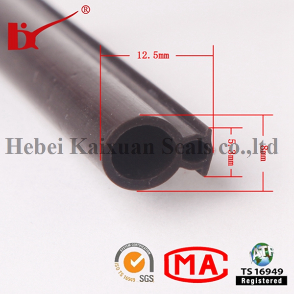 Heat Resistant Silicone Rubber Strips with Customized Size