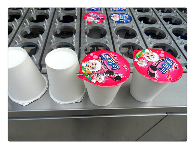 Coconut Water Sealing Machine for Aluminum Foil Cup