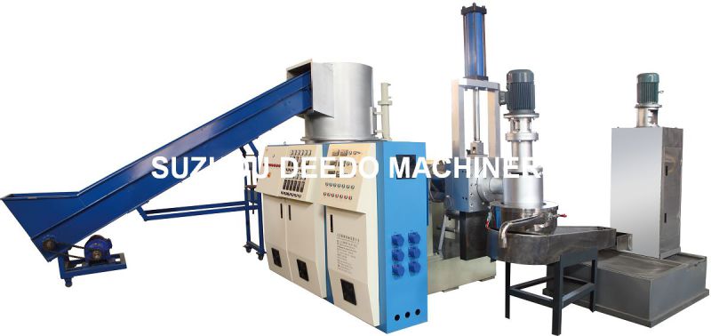 PP PE Plastic Extruder Pelletizing Machine