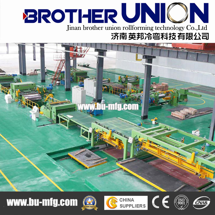 Cold/Hot Rolled Galvanized Steel Coil Cut to Length Line Machine