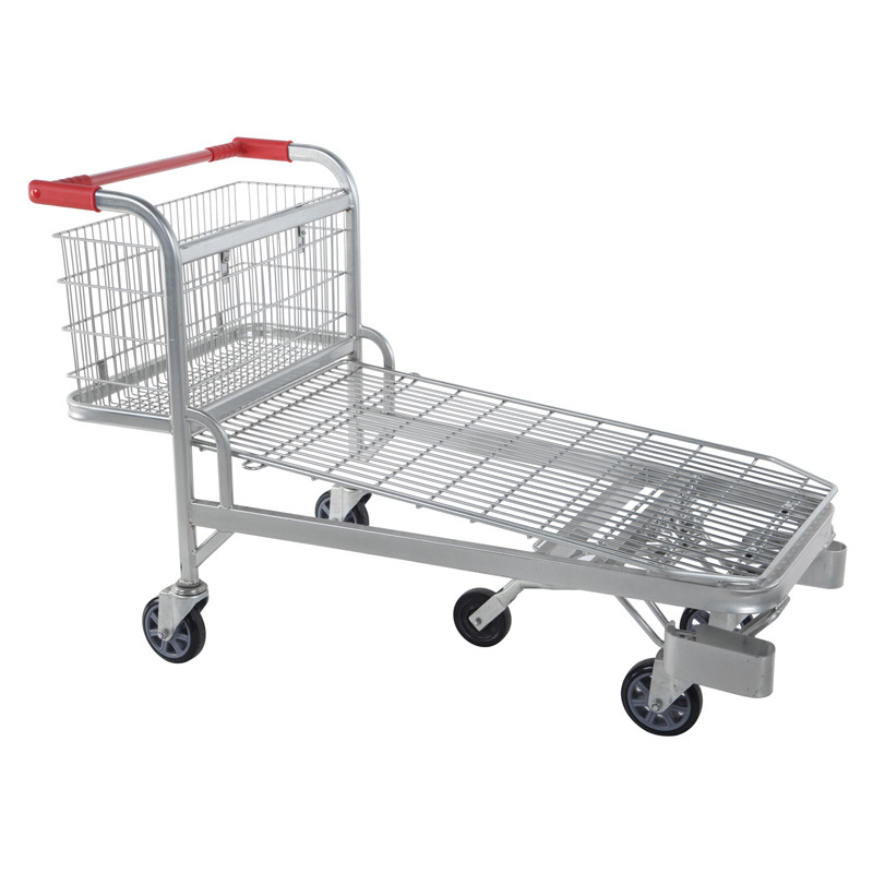 Warehouse Supermarket Goods Transportation Flat Cart (furniture market)