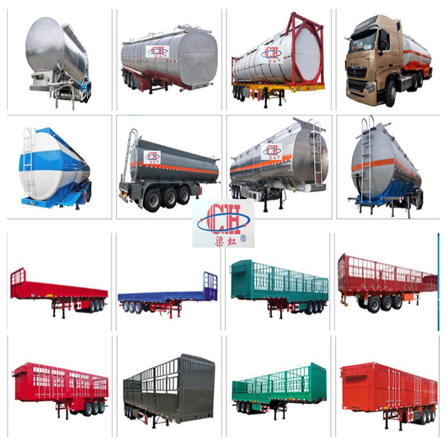 tri-axle refrigerated semi trailer