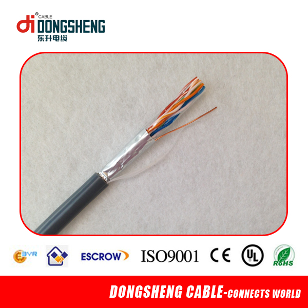 Outdoor Two Jacket LAN Cable FTP Cat5e