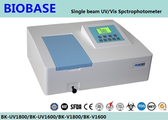 Good Quality Single Beam Scanning UV/Vis Spectrophotometer with Cheap Price