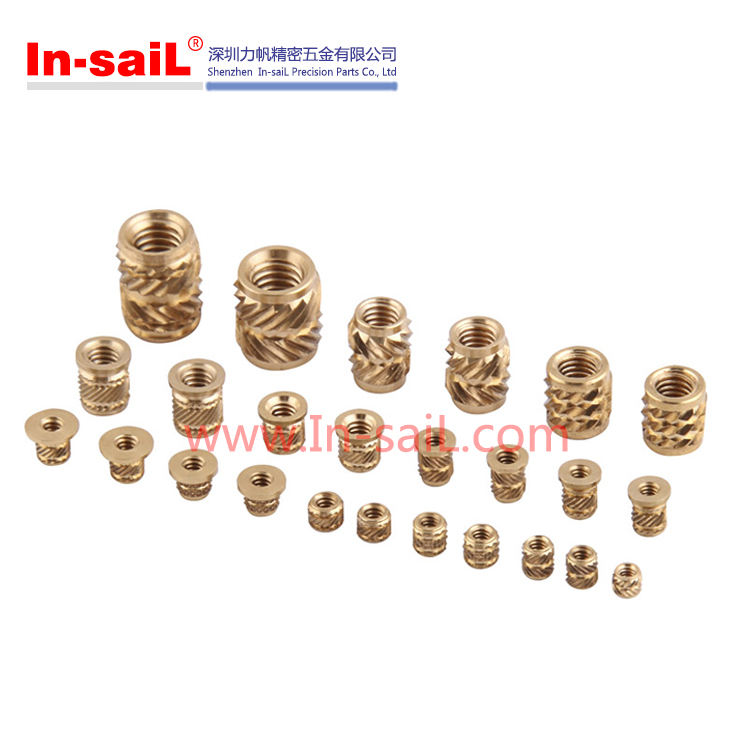 Brass Insert for Plastics, ISO9001