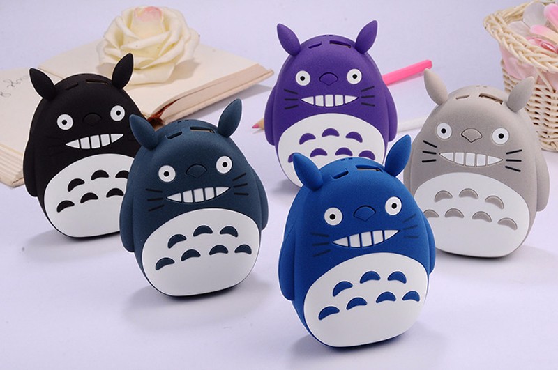 Cute Totoro 12000mAh Power Bank Mini Charger Mobile Powerbank