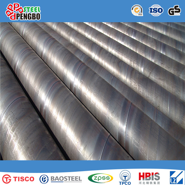 API 3PE Coating Spiral Welded Carbon Steel Pipe for Water & Oil Transportation