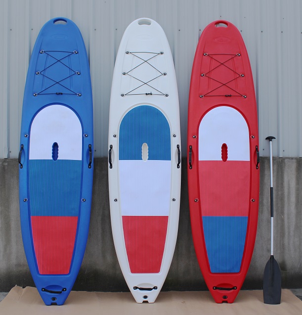 No Inflatable Plastic Sports Sup Stand up Paddle Board