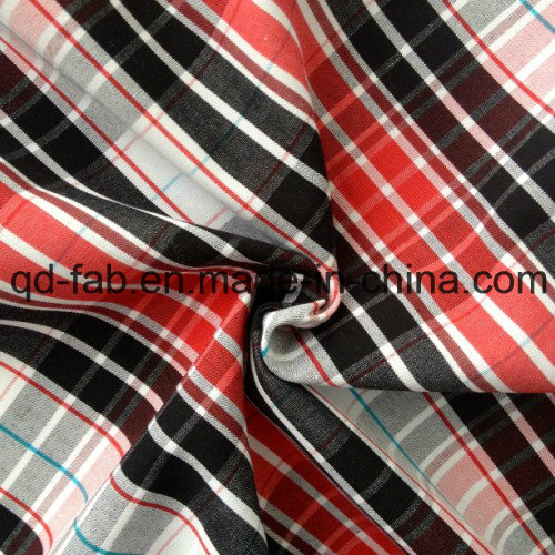 100%Cotton Yarn Dyed Fabric (QF13-0215)