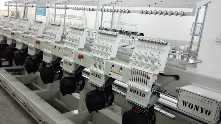 8 Head 12 Colors China Embroidery Machine