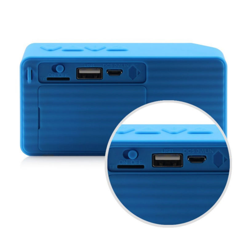 Mini Portable Bluetooth Speaker with Dischargeable Battery