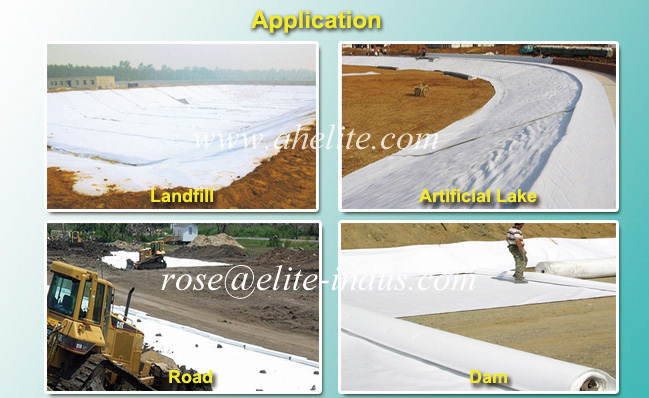 Nonwoven Stape Fiber Polypropylene Geogtextile for Civil Engineering