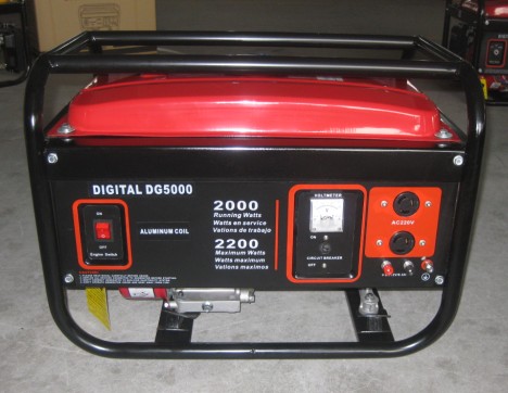 2kw 5kw 7kw Small Portable Gasoline Generator with Low Noise