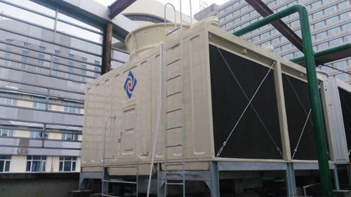 Cross Flow Rectangular 2cells CTI Certified FRP Water Cooling Tower