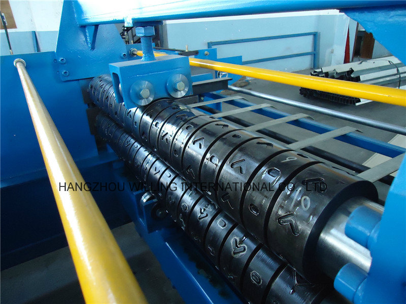 Steel Floor Deck Post Cutting Cold Roll Forming Machine