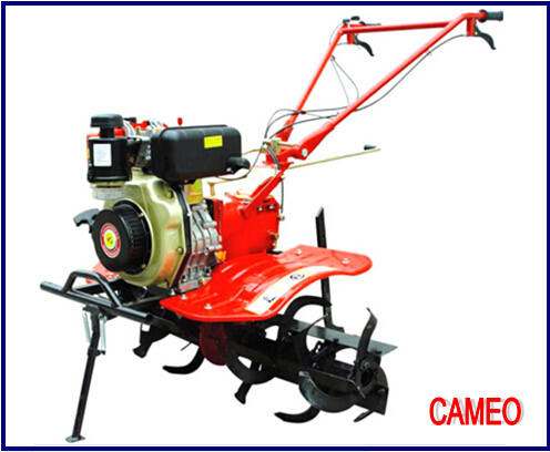 Cp1350 9HP 6.6kw Diesel Tiller Power Tiller Farm Tiller Garden Tiller Mini Tiller Rotary Tiller Diesel Engine Tiller