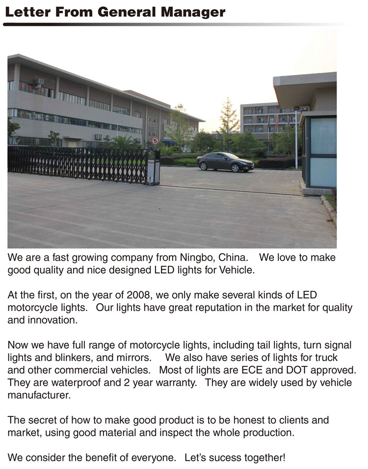 Lml145 IP67 Waterproof E-MARK Fog LED Light Truck