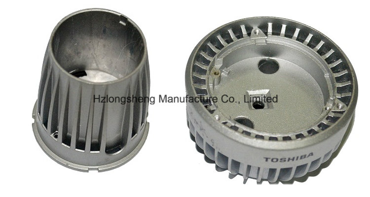 LED Aluminum Street Light Housing Die Casting Parts