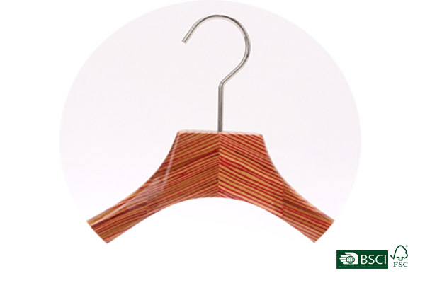 High-End Widen Shoulder Solid Wooden Coat Hanger