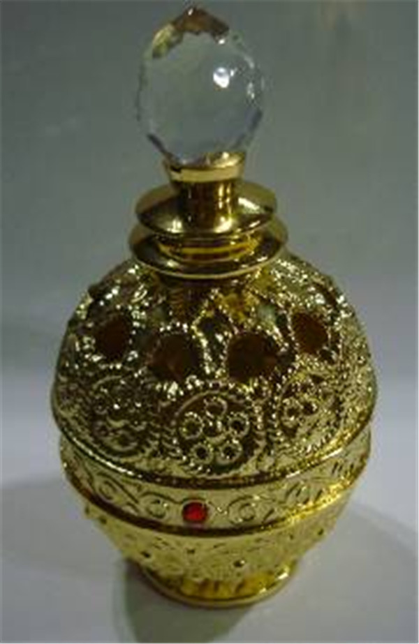 Fancy Metal Perfume Bottle with Customer's Design (MPB-06)