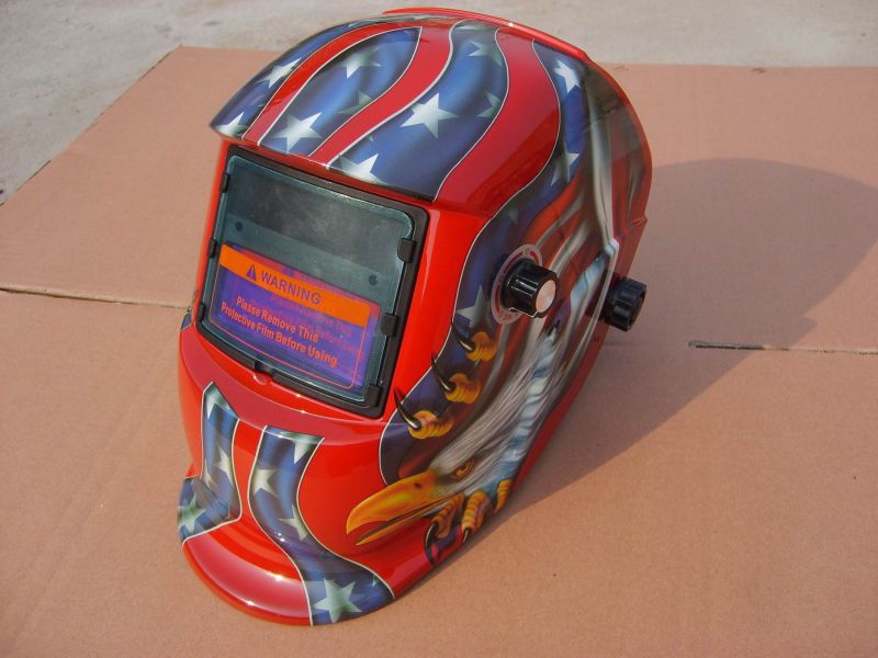 Red Fashion design Safety Welding Helmet Sts2 Filter