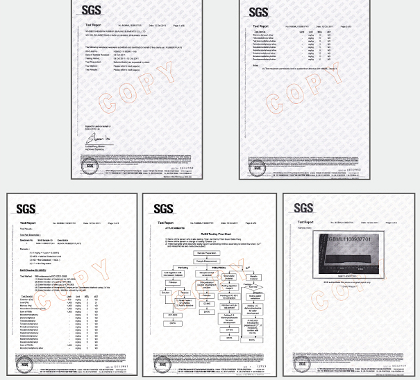 SGS Approved Silicone Rubber Seal Strip