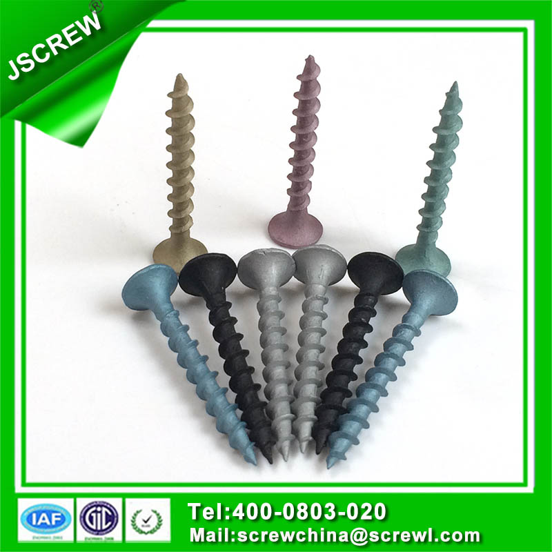 Colors Painting Flat Head Drywall Screw