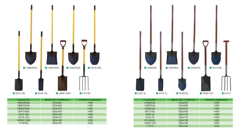 Shove Spade Garden Tools Agricultural Tools Wth Handle