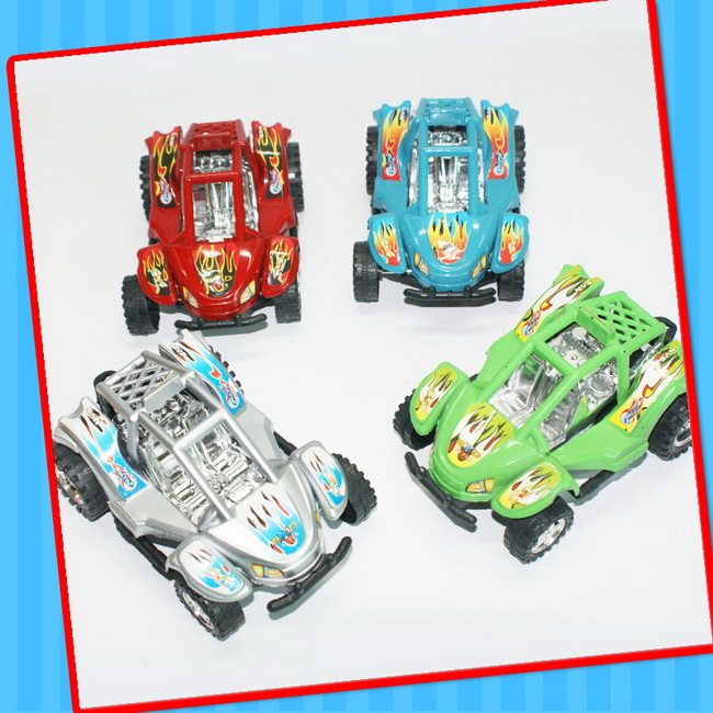 Made in China Plastic Race Car Toy with Candy