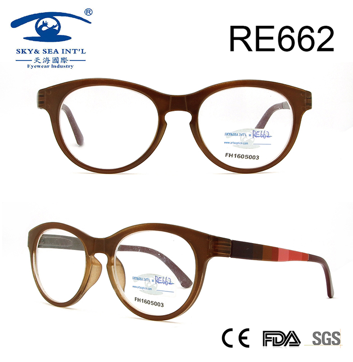 Multi Color Round Gradient Wholesale Reading Glasses (RE662)