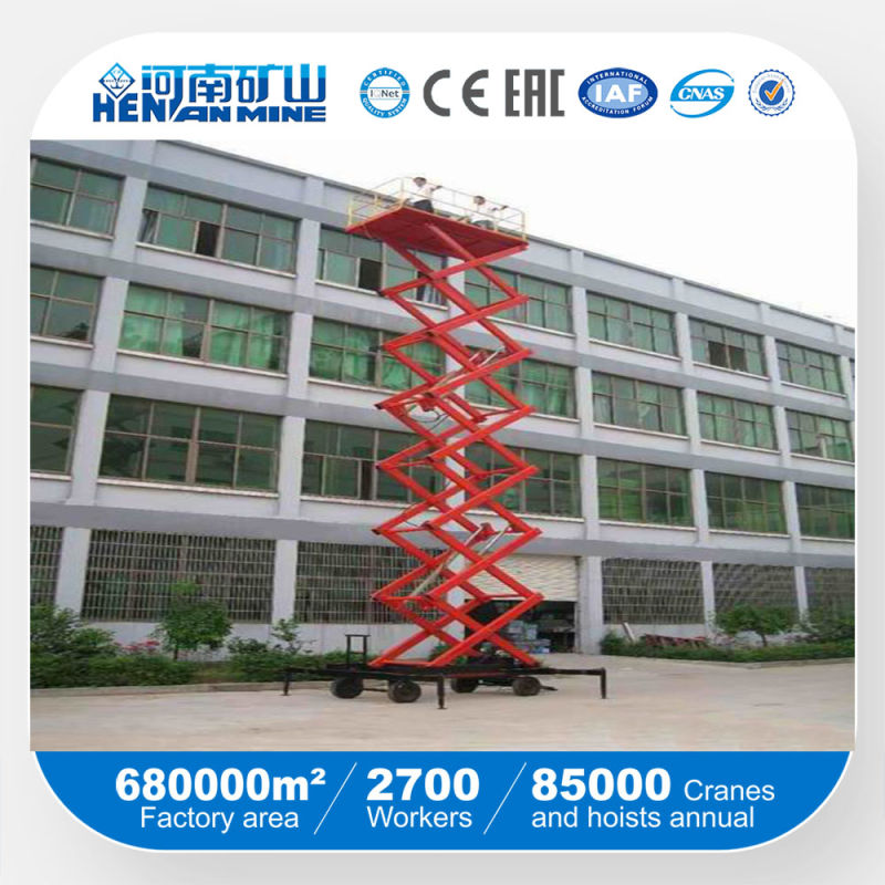 High Quality Mobile Hydraulic Scissor Lifting Platform (SJY)