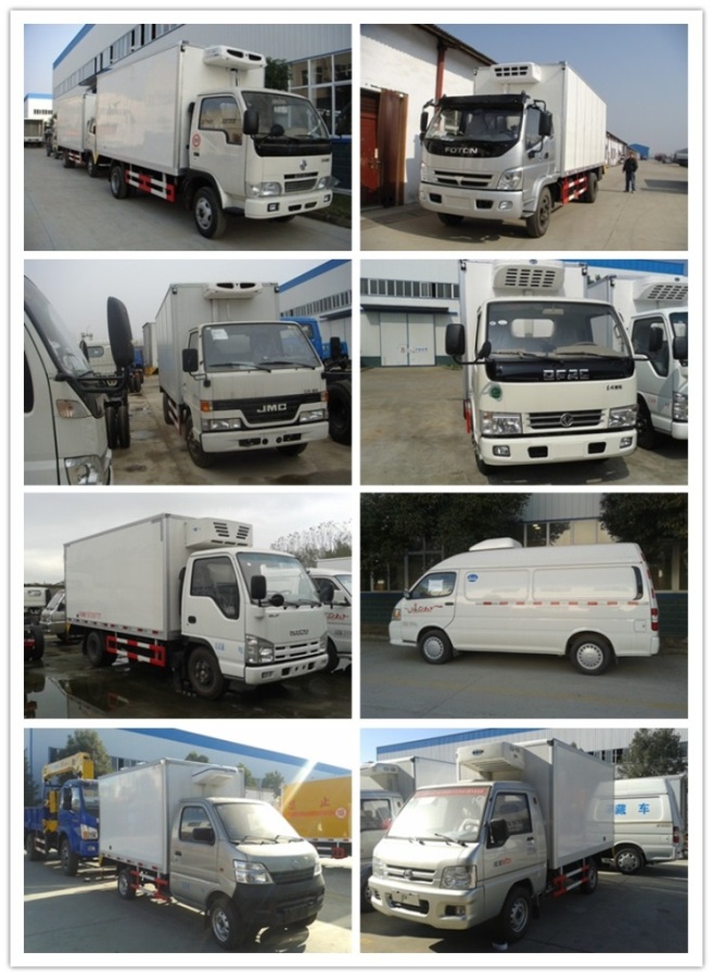 3ton Dongfeng Refrigerator Van Truck for Meat Fish Delivery
