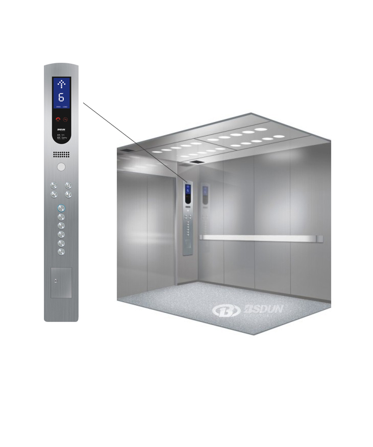 Hospital Gearless Passenger Elevator with Lift Machine Room