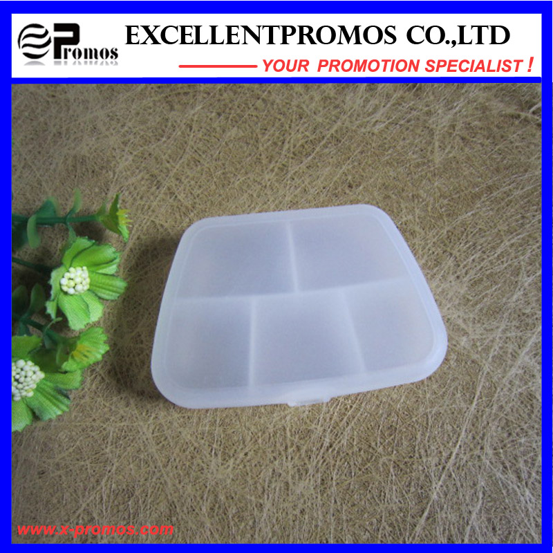 Round Shape High Quality Logo Customized Pillbox (EP-038)