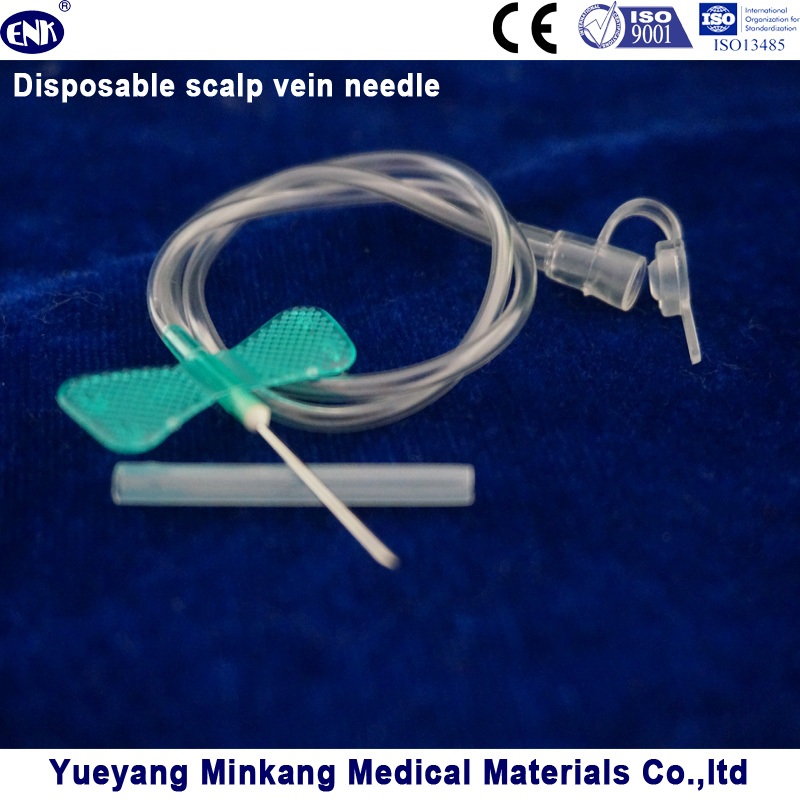 Disposable Scalp Vein Needle 21g (ENK-TPZ-016)