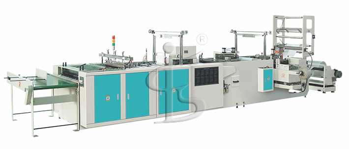 Fully Automatic Soft Handle Bag Making Machine