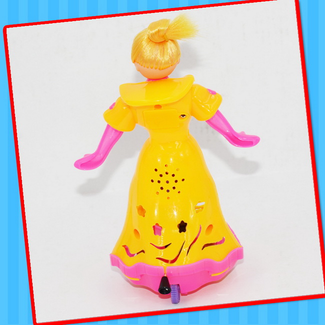 Hot Selling Plastic Doll Kids Toy with Sweet Candy